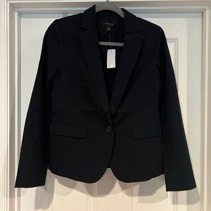 NWT Ann Taylor One Button Navy Blue Blazer - Multiple Sizes